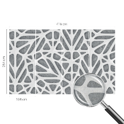 Carta da parati adesiva Rete geometrica