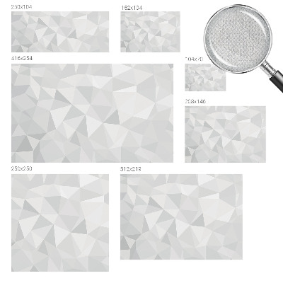 Fotomurale adesivo Mosaico triangolare