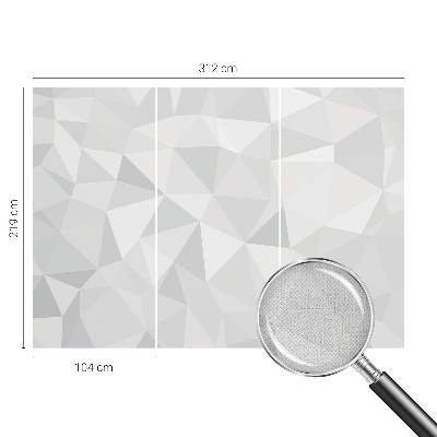 Fotomurale adesivo Mosaico triangolare