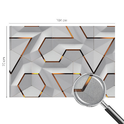Fotomurale per cameretta Modelli tridimensionali