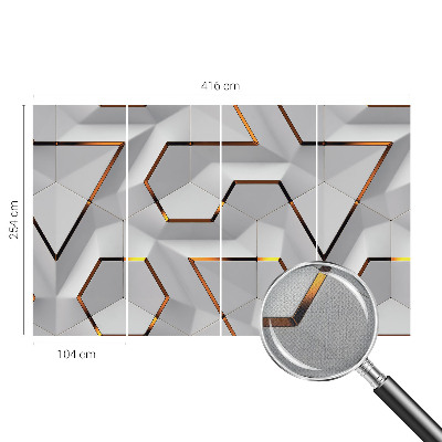 Fotomurale per cameretta Modelli tridimensionali