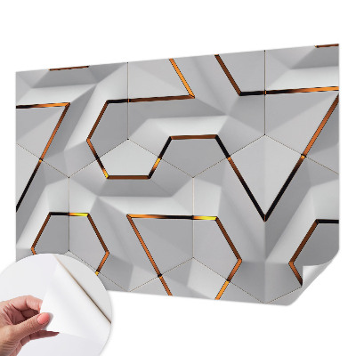 Fotomurale per cameretta Modelli tridimensionali