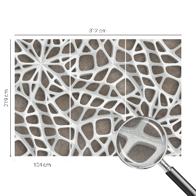 Carta da parati adesiva Rete geometrica