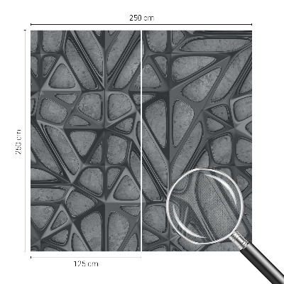 Fotomurale 3D Motivi geometrici
