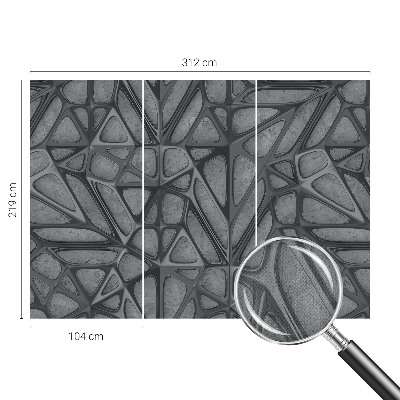 Fotomurale 3D Motivi geometrici