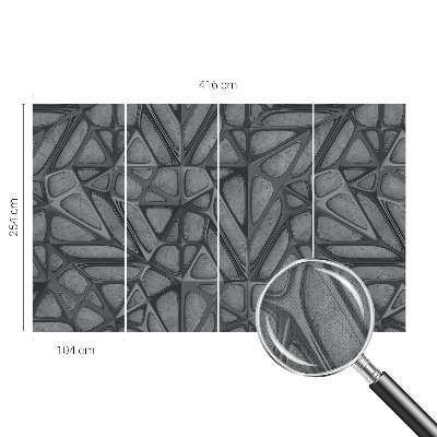 Fotomurale 3D Motivi geometrici