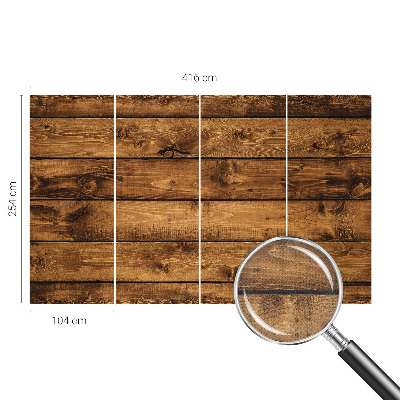 Fotomurale adesivo Tavole di legno
