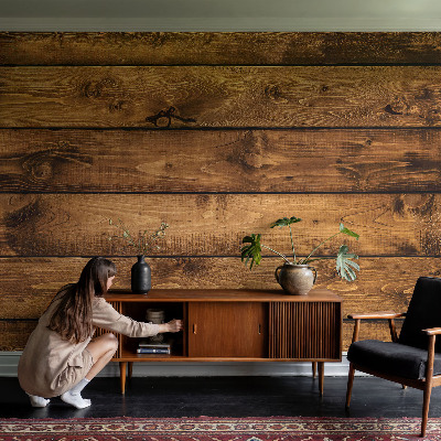 Fotomurale adesivo Tavole di legno