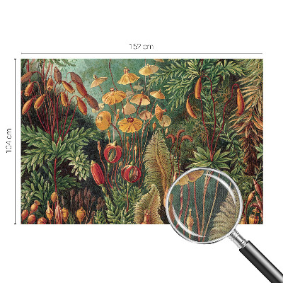 Fotomurale effetto 3D Giardino esotico
