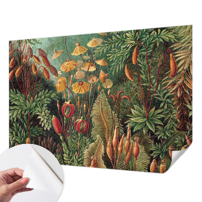 Fotomurale effetto 3D Giardino esotico