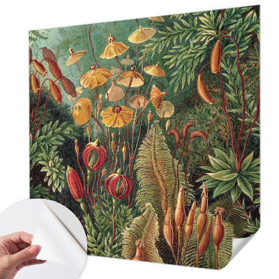 Fotomurale effetto 3D Giardino esotico