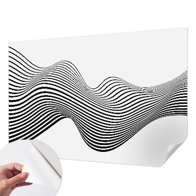 Carta da parati panoramica effetto 3D Astrazione dinamica