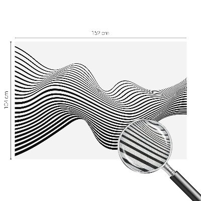 Carta da parati panoramica effetto 3D Astrazione dinamica