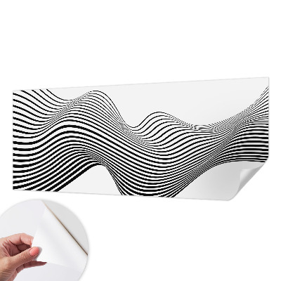 Carta da parati panoramica effetto 3D Astrazione dinamica