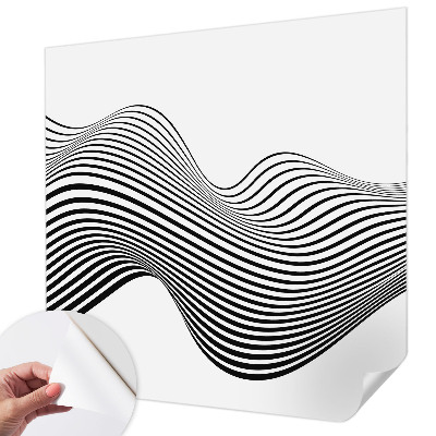 Carta da parati panoramica effetto 3D Astrazione dinamica