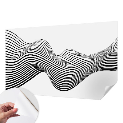 Carta da parati panoramica effetto 3D Astrazione dinamica