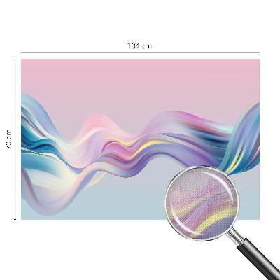 Carta da parati per cameretta piogge colorate