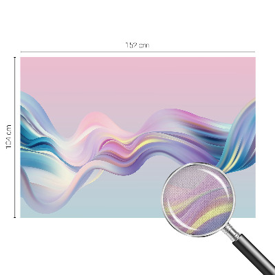 Carta da parati per cameretta piogge colorate