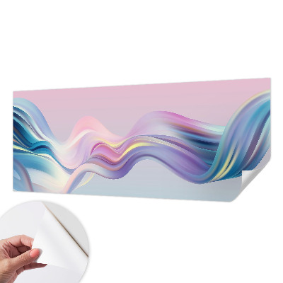 Carta da parati per cameretta piogge colorate