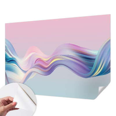 Carta da parati per cameretta piogge colorate