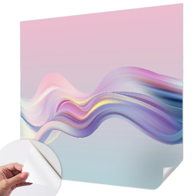 Carta da parati per cameretta piogge colorate