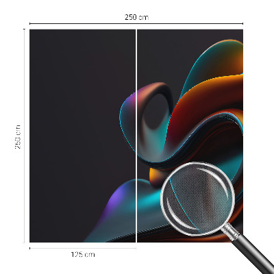 Fotomurale per cameretta Vortice colorato