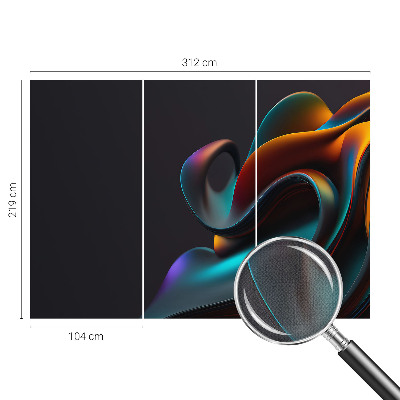 Fotomurale per cameretta Vortice colorato