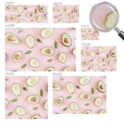 Fotomurale per bambini Composizione di avocado