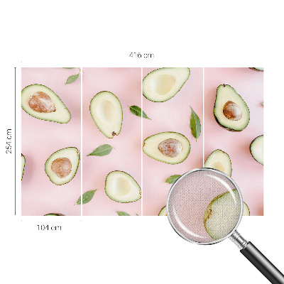 Fotomurale per bambini Composizione di avocado