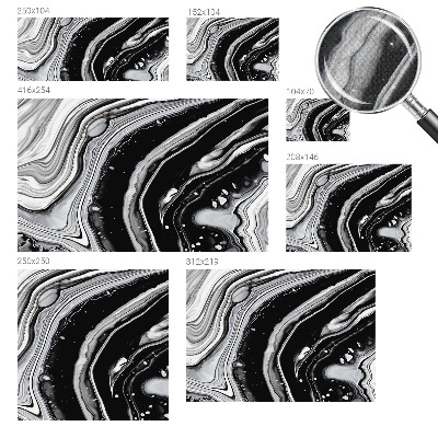 Fotomurale 3D onde monocromatiche