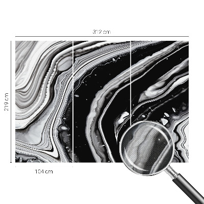 Fotomurale 3D onde monocromatiche