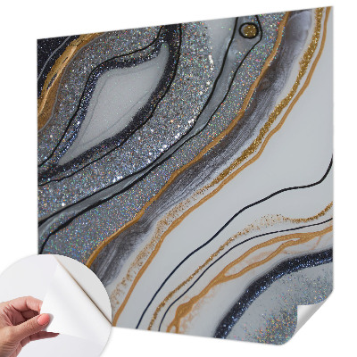 Carta da parati 3D Onde di pietra