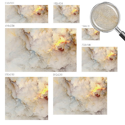 Carta da parati cameretta Paesaggio colorato