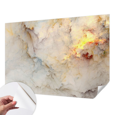 Carta da parati cameretta Paesaggio colorato