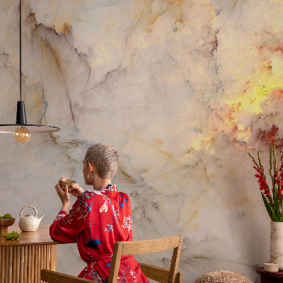 Carta da parati cameretta Paesaggio colorato