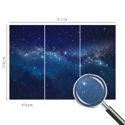 Fotomurale 3D Notte stellata