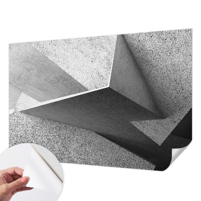 Carta da parati effetto profondità Strutture geometriche