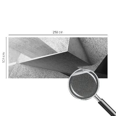 Carta da parati effetto profondità Strutture geometriche