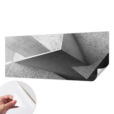 Carta da parati effetto profondità Strutture geometriche