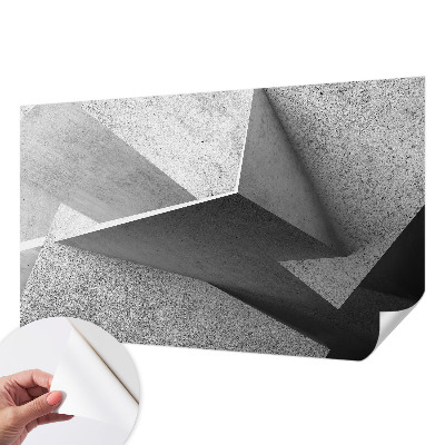 Carta da parati effetto profondità Strutture geometriche