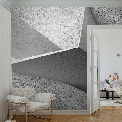 Carta da parati effetto profondità Strutture geometriche