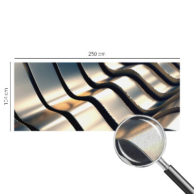 Fotomurale per cameretta Onde metalliche