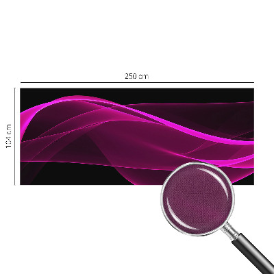 Carta da parati 3D Nastri rosa