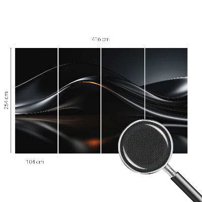 Fotomurale 3D Uomini metallici