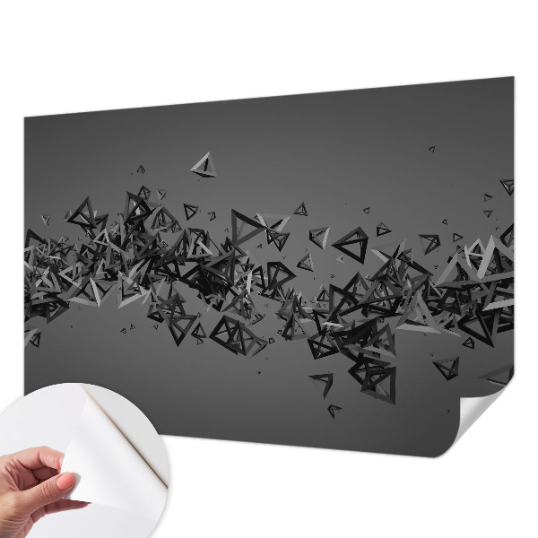 Carta da parati panoramica effetto 3D Astrazioni geometriche