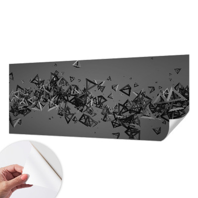 Carta da parati panoramica effetto 3D Astrazioni geometriche