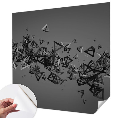 Carta da parati panoramica effetto 3D Astrazioni geometriche