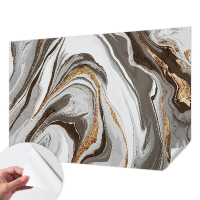 Carta da parati per cameretta Vortici di marmo