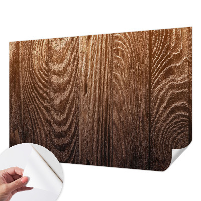 Carta da parati 3D Anelli di legno