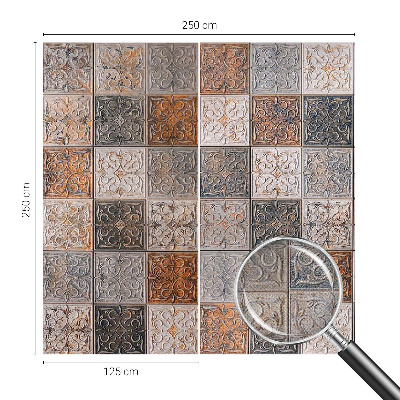 Carta da parati per cameretta Piastrelle ornamentali